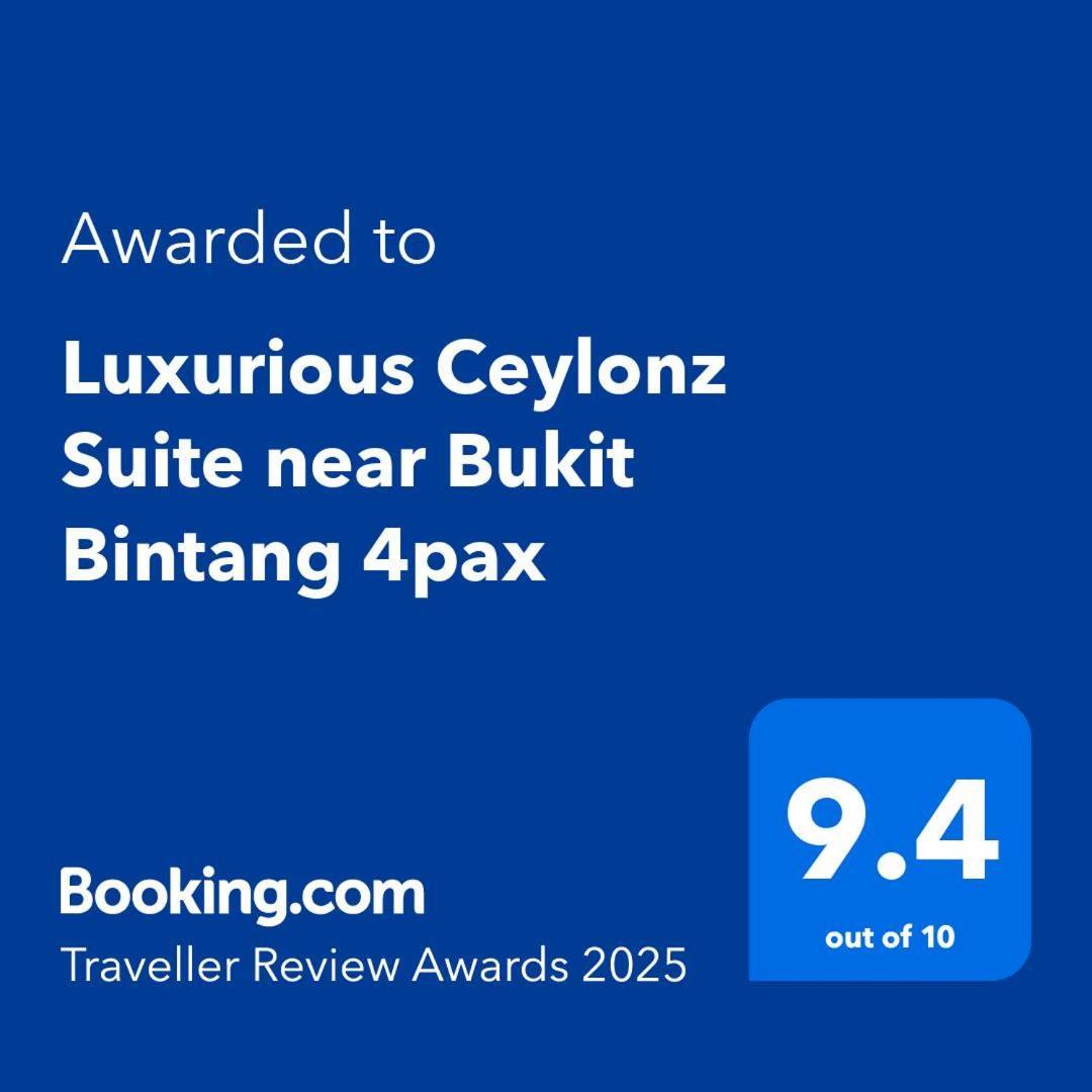 Luxurious Ceylonz Suite Near Bukit Bintang 4Pax Kuala Lumpur Exterior photo